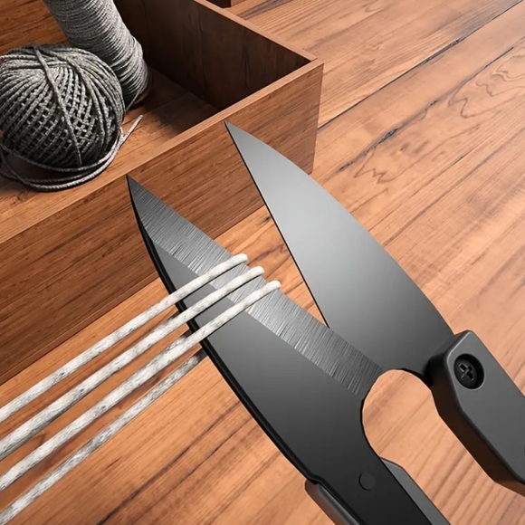 Stainless Steel ✂️ U-Shaped Spring Sewing Scissors, Embroidery Clippers ☆》NWT《☆ - Picture 6 of 7